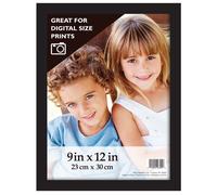 Cornice da parete in legno MCS Gallery 9x12 pollici, nera (46395)