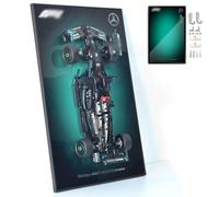 Cornice da parete veloce per LEGO Speed F1 modello di auto 10 in1, regalo da collezione, compatibile con Speed F1 Champions (modello non incluso) (42171 Merce*des-AMG F1)