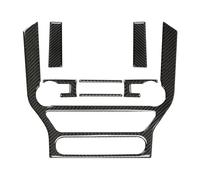 Cornice Decorativa Per Navigatore GPS Per Ford Per Mustang GT 2015-2021, Kit Adesivi Decorativi Per Console Multimediale Rifiniture Per Auto(Effetto carbonio 1)