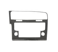 Cornice Decorativa Per Pannello Di Navigazione GPS Centrale Per Console Auto, Per VW Per Golf 7 Per GTI Mk7 2013-2019, Adesivi Per Interni Auto Rifiniture Per Auto(Carbon Look2,Guida a destra)