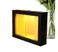 Cornice Decorativa Per Scrivania Da Ufficio Specchio Abisso 3D Illuminato