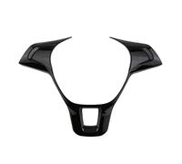 Cornice Decorativa per Volante per VW per Golf 7 GTI MK7 per Polo 2014 2015 per Jetta MK6 2015 Volante Automobile Decorazione Copertura ABS Sticker Volante Anello (Color : Nero)