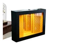 Cornice Decorativa Scrivania Specchio Abisso 3D Illuminato