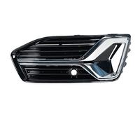 cornice del fendinebbia Compatibile con A6 C8 Base 2018 2019 2020 2021 2022 2023 Nero Paraurti Anteriore Griglia Fendinebbia Copertura Auto Accessorie 4KD807647D 4KD807648D
