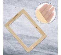 Cornice Dello Schermo Per La Fabbricazione Della Carta Telaio Serigrafia