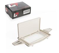 Cornice Dello Specchio Supporto Coperchio Parasole Beige Chiaro per