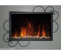 CORNICE DESIGN per Camino FERRO BATTUTO con o senza LED . Personalizzata 405