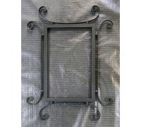 CORNICE DESIGN per Camino FERRO BATTUTO con o senza LED . Personalizzata 429