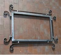 CORNICE DESIGN per Camino FERRO BATTUTO con o senza LED . Personalizzata 429
