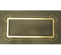 CORNICE DESIGN per Camino FERRO BATTUTO con o senza LED . Personalizzata 431