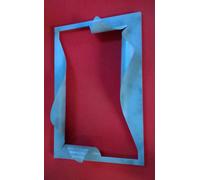 CORNICE DESIGN per Specchio o Foto FERRO BATTUTO cm 90 x 60 SCONTO 50% . 849