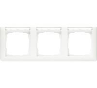 CORNICE DI COPERTURA GIRO Cornice di copertura 3-fach, Sistema Standard 55, Bianco