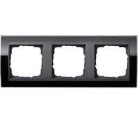 CORNICE DI COPERTURA GIRO Gira tripla nera trasparente 0213738