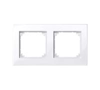 CORNICE DI COPERTURA MERTEN & STORCK M-PLAN 2f. aws/gl 85.8 mm x 154.6 mm x 10.1 mm, Peso 0.12 kg