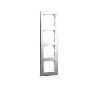 CORNICE DI COPERTURA MERTEN & STORCK MPure DecorRahmen 4-fach, Compatibile con sistemi di installazione elettrica