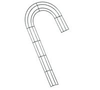 Cornice Di Corona Di Natale - Ampia Gamma Di Uso Rotondo, Porta Asta | Forma Di Vacanza Rustica per Corone Di Tovaglie Di Pino Decor Kit Di Produzione Fai Da Te