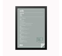 Cornice di legno 50 x 70 | Cornice in MDF nera | Cornice 50x70 Grupo Erik, ideale come cornice portafoto, cornice da parete, cornice per quadri, cornice per poster, cornice da appendere