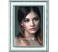 Cornice di Valenti. Cornice Lucida Martellata Retro Legno in Miro-Silver. Dimensioni: 20x25 cm. La referenza è 51036 6l