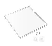 Cornice di visualizzazione CD - supporto acrilico 12x12x0.6in, supporto registro trasparente, vetrina fotocardia trasparente, mensola da parete in vinile album | Studio Music Room Stanking Sto