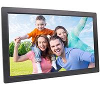 Cornice Digitale 21.5 Pollici - 64GB HD IPS Touch Screen Portafoto Digitale, Mostra e Condividi Foto e Video Tramite L'App, Auto-Rotazione Cornici Foto Digitale,Con Calendario, Sveglia