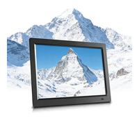 Cornice digitale con porta USB e slot per schede SD, telecomando, sensore di movimento, riproduzione video/musica/foto/e-book, calendario/orologio, accensione e spegnimento automatico, memoria di