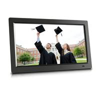 Cornice digitale con telecomando e sensore di movimento - USB/SD, riproduce video, musica, foto, e-book, calendario, orologio, accensione e spegnimento automatico, memoria di spegnimento