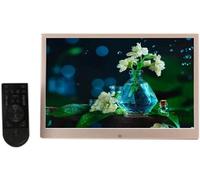 Cornice digitale, cornice digitale elettronica da 13,3 pollici, lettore pubblicitario elettronico con display Full HD 16:10 IPS 1366x768, con telecomando - Calendario del lettore video musicale