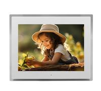 Cornice Digitale Cornice Elettronica Anteprima Immagine Monitor LCD IPS da 14,6 Pollici con Telecomando per Ufficio (Spina europea)