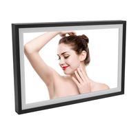 Cornice Digitale da 10,1 Pollici, Cornice Digitale con Touch Screen IPS 1280 X 800, ROM 16G, Trasferimento WiFi, Rotazione Automatica, per la Famiglia (EU)