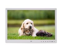 Cornice Digitale da 15 Pollici, 1920x1080 FHD Smart Photo Frame, Riproduzione Video in Loop Supporto a Parete Telaio Elettronico con Telecomando per la pubblicità Domestica