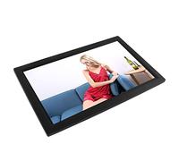 Cornice Digitale da 24 Pollici, Schermo di Visualizzazione 'immagine HD 1080P, Cornice Digitale Intelligente con Funzioni di Calendario 'orologio Musicale e Telecomando, Album