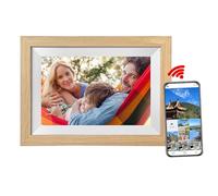 Cornice digitale da 32 GB, cornice per foto Smart Cloud da 10,1 pollici con touch screen IPS HD, compatibile con iOS e Android, supporta più formati di immagini, decorazione per la casa
