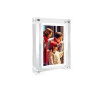 Cornice Digitale da 5 Pollici WiFi Cloud Touch 1280x720 IPS HD Cloud Digital Photo Frame, 32 GB di Spazio di Archiviazione USB