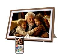 Cornice digitale Fine Life Pro 10,1 pollici, Wi-Fi digitale, 32 GB, 1280 x 800 HD, IPS, Touch screen, Smart Cloud, rotazione automatica, condivisione tramite app (bronzo)