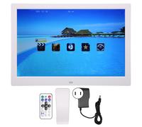 Cornice digitale HD con display intelligente, facile configurazione plug and play per un utilizzo immediato, supporta calendario, orologio, sveglia e