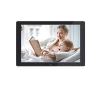 Cornice digitale HD da 12,1 pollici Album fotografico elettronico con telecomando Display Full HD Supporta la riproduzione video(Black,TN screen)