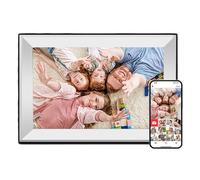 Cornice Digitale In Acrilico Intelligente Da 32 GB, 10,1 Pollici, WiFi HD 1080P, Schermo Touch, Supporto For La Riproduzione Video Schermo Ad Alta Definizione(10.1-inch white)