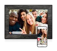 Cornice Digitale In Acrilico Intelligente Da 32 GB, 10,1 Pollici, WiFi HD 1080P, Schermo Touch, Supporto For La Riproduzione Video Condividi facile(10.1 imitation wood)