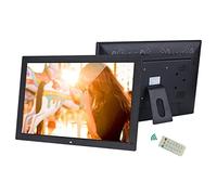 Cornice Digitale Intelligente,Cornici Digitali A LED Widescreen Da 18,5 Pollici 1366 X 768 Ad Alta Risoluzione Con Telecomando,Induzione Del Corpo Umano,Montaggio A Parete,Facile Da Configurare