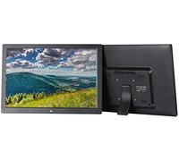 Cornice digitale intelligente, display IPS Full HD, allarme calendario, timer di accensione/spegnimento automatico, con telecomando, facile da usare (Black)