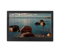 Cornice digitale multifunzione da 12/13/17 pollici Display HD Album elettronico for la casa l'ufficio(Black,12inchs)