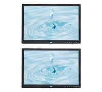 Cornice digitale multifunzione HD 1280X800 da 2X 12 pollici con pulsante