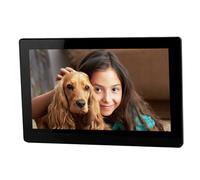 Cornice Digitale per Foto Digitali Touch Screen WiFi IPS HD da 13,3 Pollici con Memoria da 8 GB, Condivisione Semplice per App per Smartphone, Controllo Touch (Spina europea)