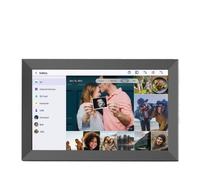 PRIXTON Cornice Fotografica Digitale Prado XL con WiFi, Touch Screen da 15,6", Full HD 1920x1080, RAM 1GB / 32GB Memoria Flash, 2 Altoparlanti, App Mobile, USB Type-C, USB-A, Scheda SD e Auricolari