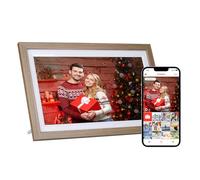 Cornice Digitale Rollei Smart Frame WiFi 152 15,6 Pollici Frameo Portafoto Digitale 32GB IPS Touchscreen 1920x1080 Condivisione di Foto e Video Legno di Quercia Cornice-Foto-Portafoto-Cornici-Digitali