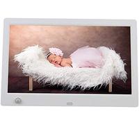 Cornice digitale Schermo Display ad alta risoluzione Lettore foto/musica/video Calendario Sveglia Timer accensione/spegnimento automatico Supporto USB/scheda SD con telecomando festival