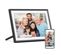 Cornice Digitale Smart WiFi Da 10,1 Pollici, 32 GB Di Spazio Archiviazione, Con Touch Screen IPS 1280x800 Schermo Ad Alta Definizione