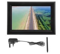 Cornice digitale Wi-Fi multiutente con display touchscreen, supporto per memoria espandibile e funzione di rotazione automatica per conservare i