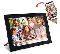 Cornice Digitale WiFi,Cornici Digitali Da 10,1 Pollici 1920X1200 FHD IPS Touch Screen Smart Cloud Photo Frame Con 16 GB Di Spazio Di Archiviazione,Rotazione Automatica