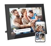 Cornice Digitale WIFI Da 10,1 Pollici, 32 GB, IPS, 1280 X 800, Schermo Touch Full HD, Cornice Digitale Intelligente Da 32 GB Integrata Condividi facile(Black)